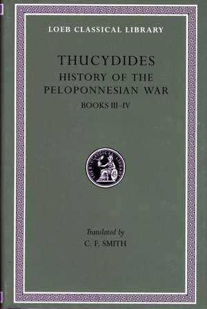 History of the Peloponnesian War, Volume II – Books 3–4 de Thucydides Thucydides