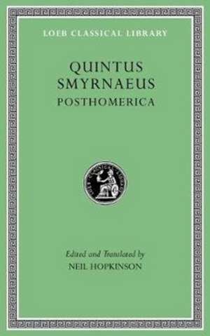 Posthomerica de Quintus Smyrnae Quintus Smyrnae