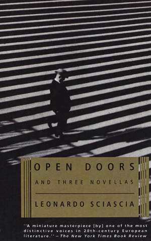 Open Doors: And Three Novellas de Leonardo Sciascia