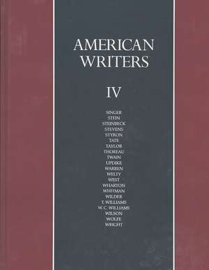 American Writers de Macmillan Publishing