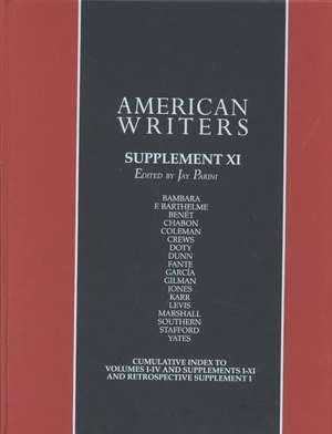 American Writers: Supplement de Charles Scribners & Sons Publishing