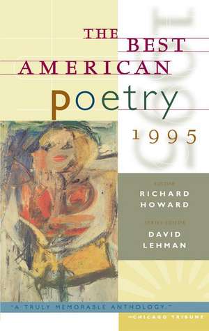 The Best American Poetry 1995 de David Lehman