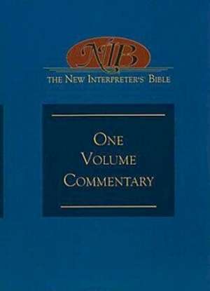 The New Interpreter's Bible One Volume Commentary de Beverly Roberts Gaventa