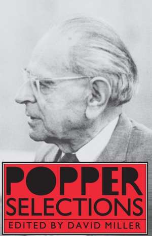 Popper Selections de Karl R. Popper