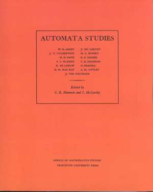 Automata Studies de Claude E. Shannon