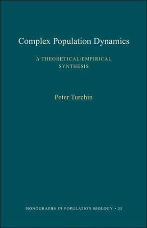 Complex Population Dynamics de Peter Turchin
