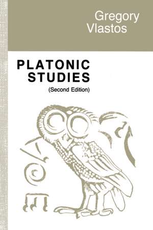 Platonic Studies de Gregory Vlastos