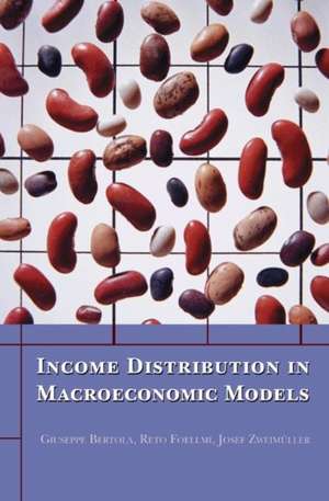 Income Distribution in Macroeconomic Models de Giuseppe Bertola