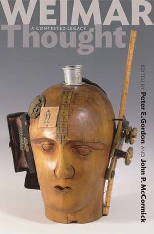 Weimar Thought de Peter E. Gordon
