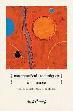 Mathematical Techniques in Finance – Tools for Incomplete Markets – Second Edition de Ales Cerný