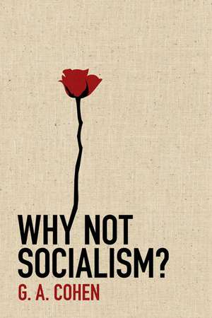 Why Not Socialism? de G. A. Cohen