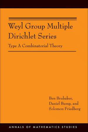 Weyl Group Multiple Dirichlet Series de Ben Brubaker