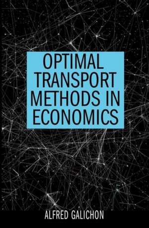 Optimal Transport Methods in Economics de Alfred Galichon