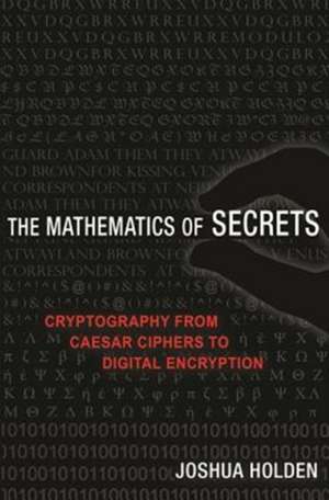 The Mathematics of Secrets – Cryptography from Caesar Ciphers to Digital Encryption de Joshua Holden