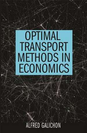 Optimal Transport Methods in Economics de Alfred Galichon