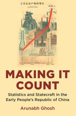 Making It Count – Statistics and Statecraft in the Early People′s Republic of China de Arunabh Ghosh