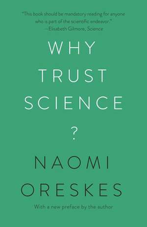 Why Trust Science? de Naomi Oreskes