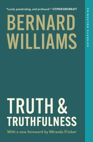 Truth and Truthfulness de Bernard Williams