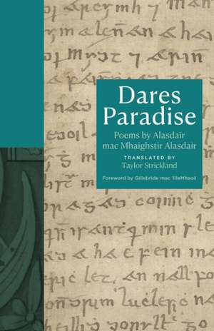 Dares Paradise de Alasdair Mac Mhaighstir Alasdair