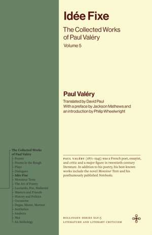 Idee Fixe de Paul Valery