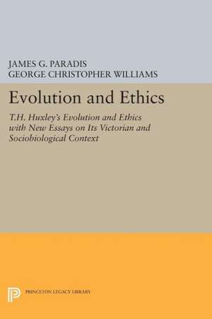 Evolution and Ethics de James G. Paradis