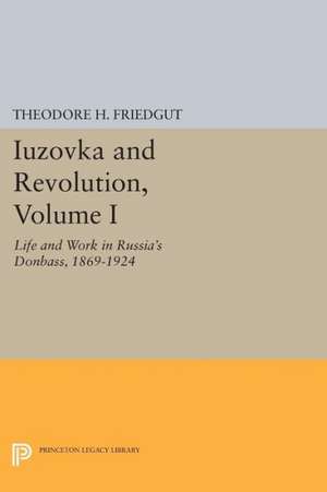 Iuzovka and Revolution, Volume I – Life and Work in Russia`s Donbass, 1869–1924 de Theodore H. Friedgut