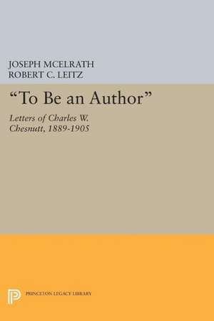 "To Be an Author" de Joseph R. McElrath