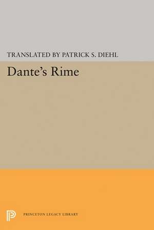 Dante`s Rime de Dante Dante