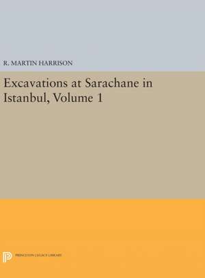 Excavations at Sarachane in Istanbul, Volume 1 de R. Martin Harrison