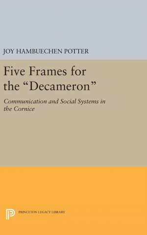 Five Frames for the Decameron de Joy Hambuechen Potter