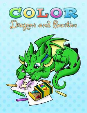 Color Dragons and Beasties de Becca Golins