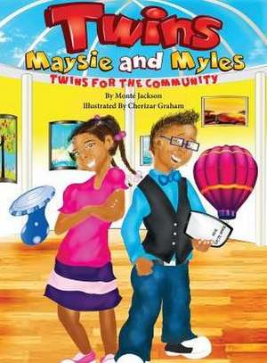 Twins Maysie and Myles de Monté Jackson