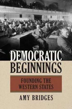 DEMOCRATIC BEGINNINGS de Amy Bridges