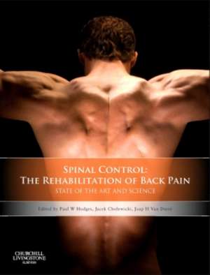 Spinal Control: The Rehabilitation of Back Pain Asistenta