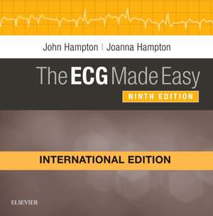 The ECG Made Easy, International Edition de Hampton