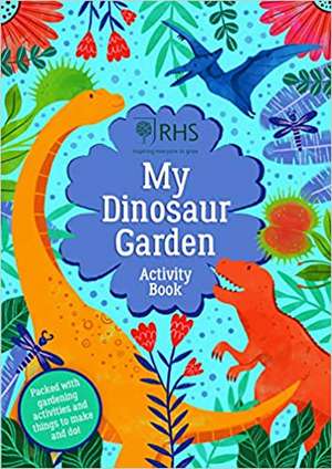 My Dinosaur Garden Activity Book de Emily Hibbs