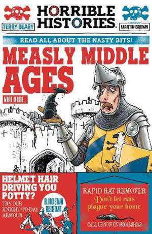 Measly Middle Ages (newspaper edition) de Terry Deary