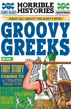 Groovy Greeks (newspaper edition) de Terry Deary