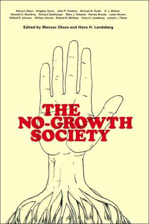 The No-Growth Society de Mancur Olsen