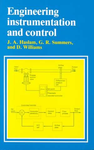 Engineering Instrumentation and Control de J. Haslam