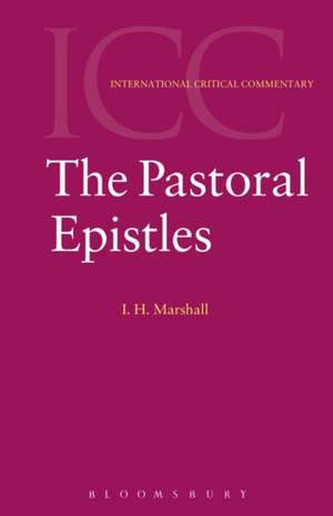 Pastoral Epistles, I and II Timothy, Titus de J.N.D. Kelly