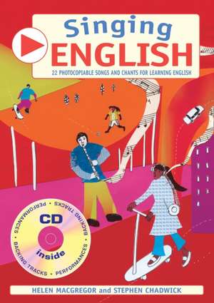 Singing English (Book + Audio) de Stephen Chadwick