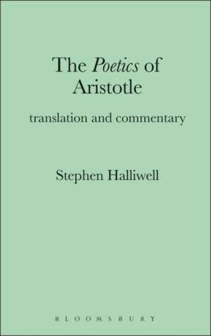 "Poetics" of Aristotle de Stephen Halliwell