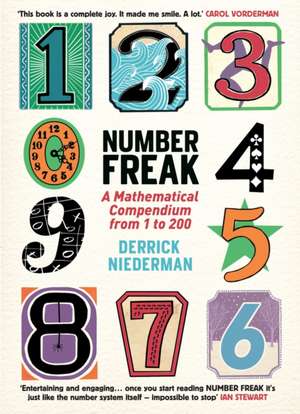 Number Freak de Derrick Niederman