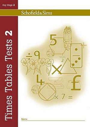 Times Tables Tests Book 2 de Hilary Koll