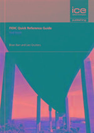 FIDIC Quick Reference Guide – Red Book de Brian Barr