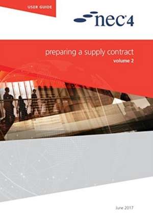 NEC4: Preparing a Supply Contract de Nec Nec