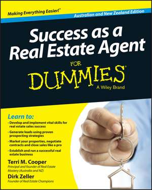 Success as a Real Estate Agent FD, AUSNZ de TM Cooper