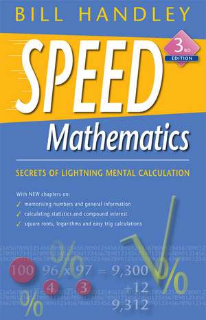 Speed Mathematics 3e de B Handley