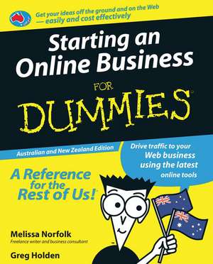 Starting an Online Business for Dummies de Melissa Norfolk